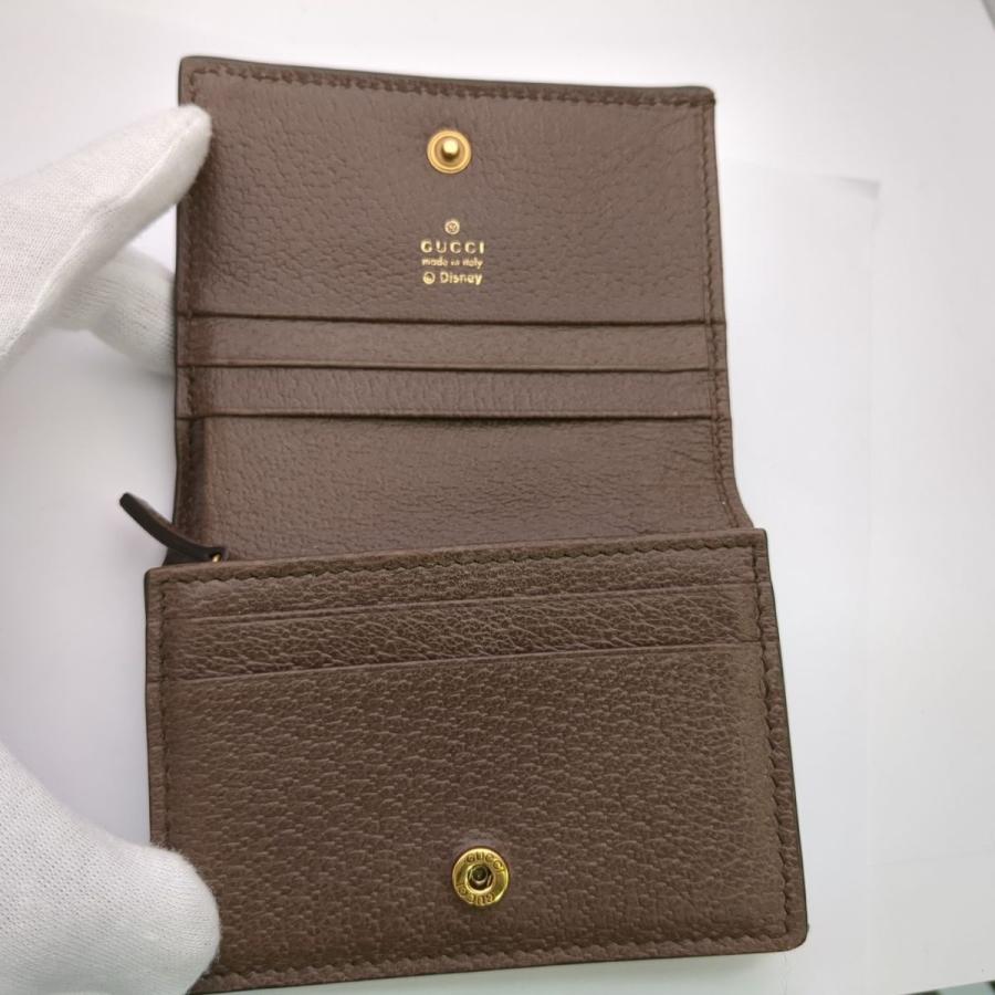 GUCCI グッチ 二つ折り財布 GGスプリーム 648121 ドナルドダック 
