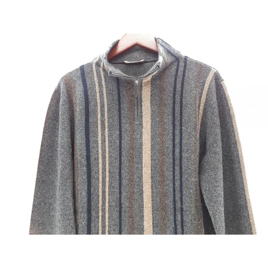 HERMES エルメス ハーフジップ カシミア100% 長袖ニット メンズ HERMES エルメス ハーフジップ カシミア100% 長袖ニット メンズ