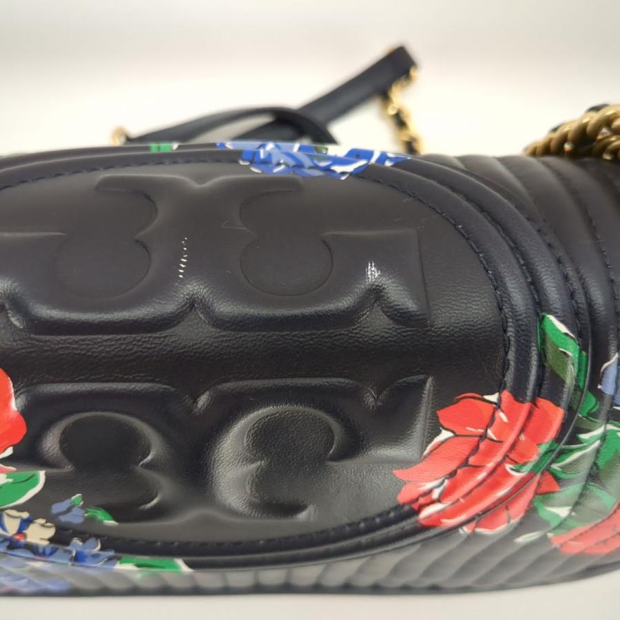 Fleming TORYBURCH トリーバーチ チェーンショルダーバッグ ネイビー