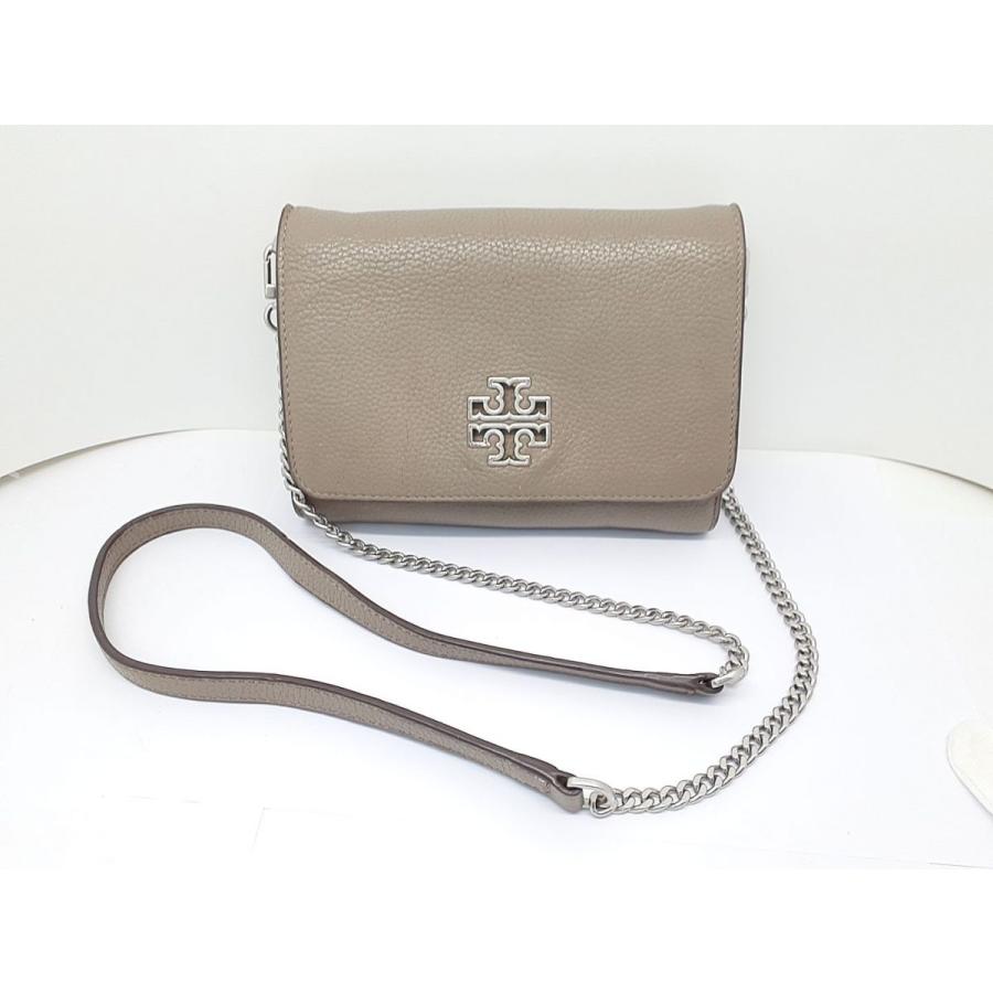 TORY BURCH トリーバーチ 2Wayチェーンショルダーバッグ グレー TORY BURCH トリーバーチ 2Wayチェーンショルダーバッグ グレー