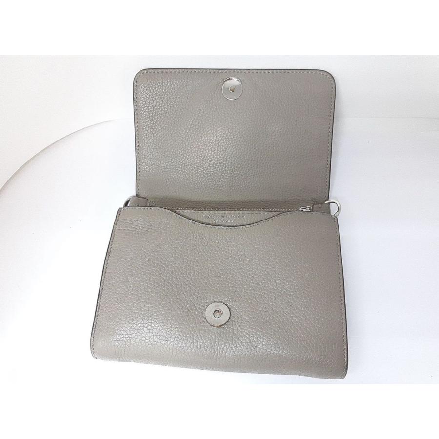 TORY BURCH トリーバーチ 2Wayチェーンショルダーバッグ グレー TORY BURCH トリーバーチ 2Wayチェーンショルダーバッグ グレー