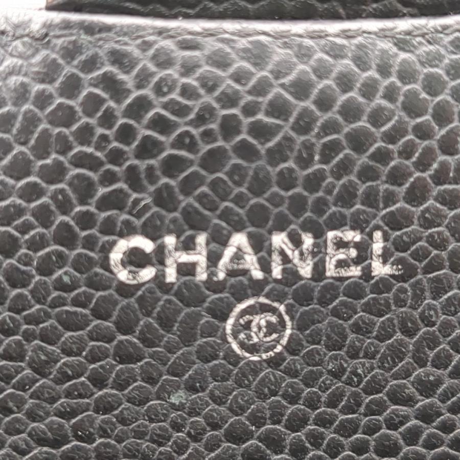 CHANEL シャネル マトラッセ 二つ折り長財布 ブラックxシルバー CHANEL シャネル マトラッセ 二つ折り長財布 ブラックxシルバー
