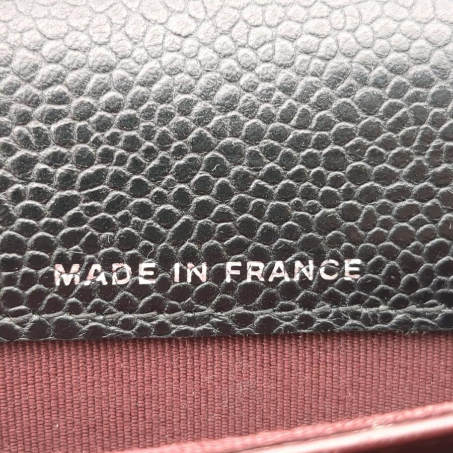 CHANEL シャネル マトラッセ 二つ折り長財布 ブラックxシルバー CHANEL シャネル マトラッセ 二つ折り長財布 ブラックxシルバー