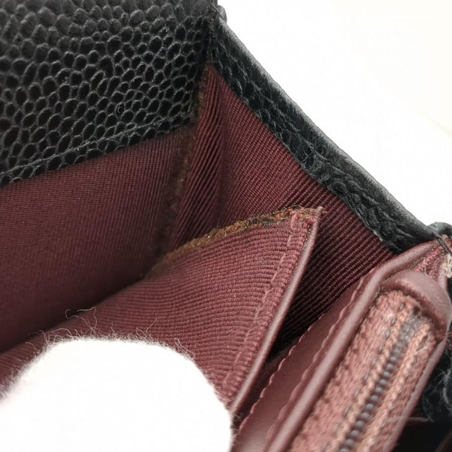 CHANEL シャネル マトラッセ 二つ折り長財布 ブラックxシルバー CHANEL シャネル マトラッセ 二つ折り長財布 ブラックxシルバー