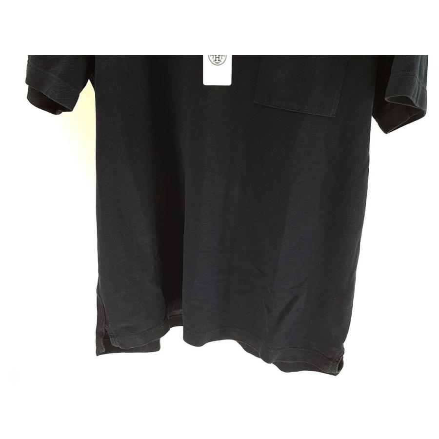 HERMES エルメス 半袖Tシャツ 胸ポケット付き メンズ サイズXL