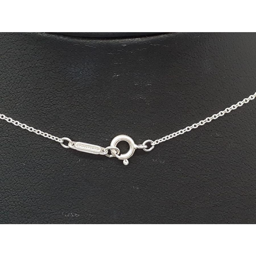 TIFFANY&Co. ティファニー シルバー ネックレス リボンモチーフ 
