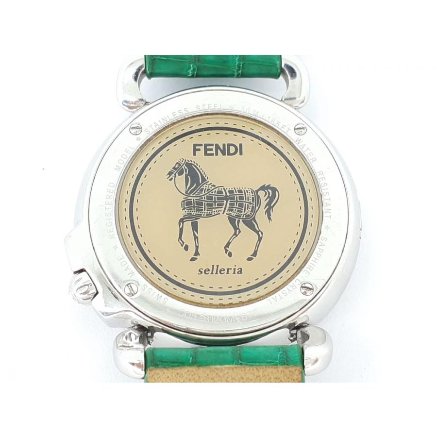 FENDI 保証付 フェンディ セレリア シェル文字盤 8100M クォーツ