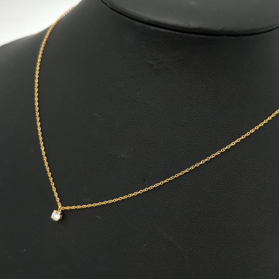 ティファニー ソリティア ダイヤモンド k18 ネックレス