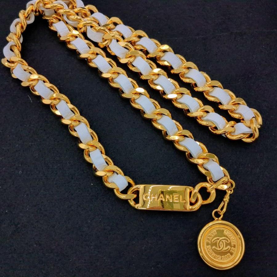 CHANEL（シャネル） チェーンベルト コイン プレート ゴールド