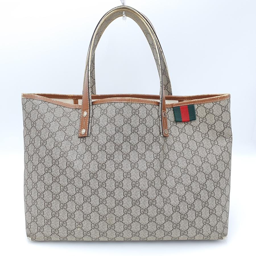 GUCCI（グッチ） トートバッグ GGスプリーム 211134 シェリー PVC 