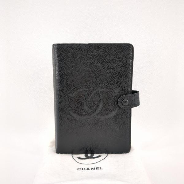CHANEL（シャネル） 極美品】シャネル 手帳カバー 6穴 A07013 ココ 