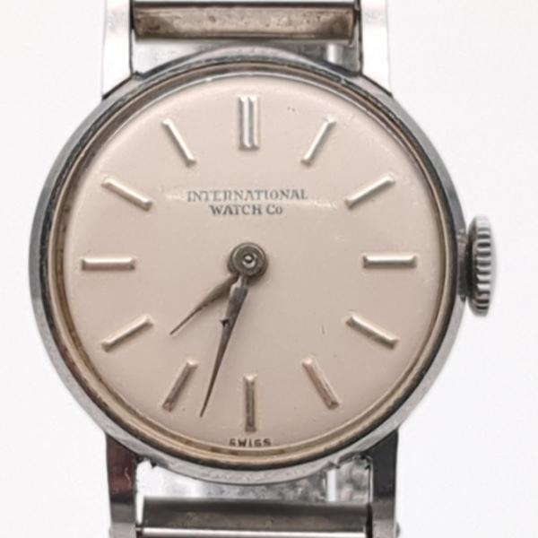 IWC SCHAFFHAUSEN（IWCシャフハウゼン） 稼働品】IWC 手巻き