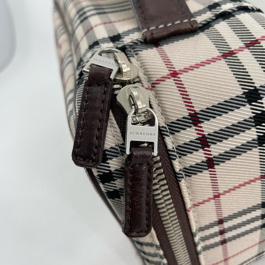 BURBERRY（バーバリー） 美品 バニティバッグ ノバチェック 化粧ポーチ