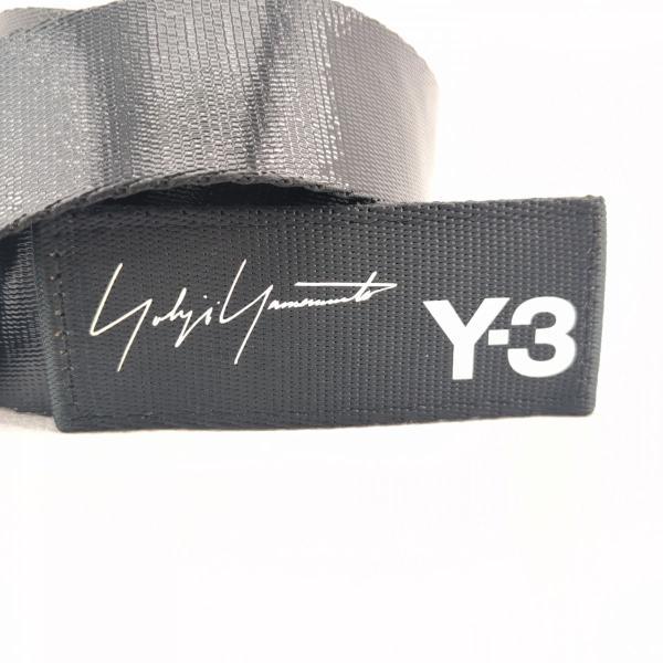 極美品】ヨウジヤマモト YOHJI YAMAMOTO Y-3 FH9337 HOOK BELT ベルト