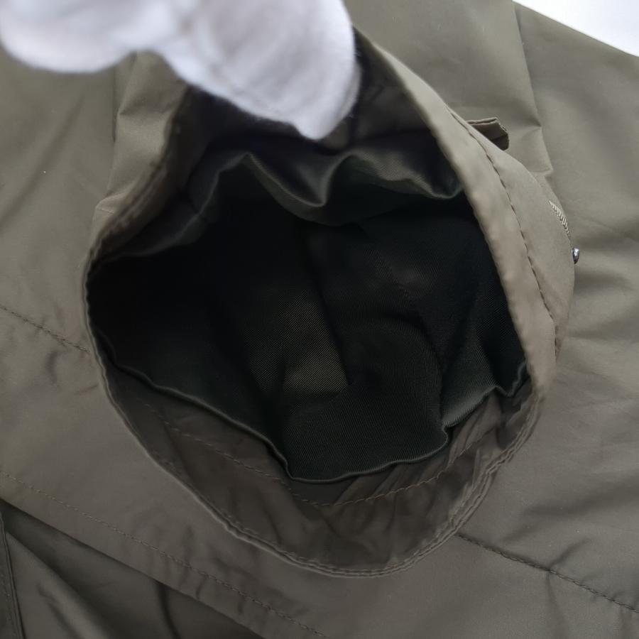 UNIQLO ユニクロ フーデッド モッズコート ポリエステル XL オリーブ