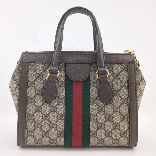 GUCCI（グッチ） 極美品】グッチ オフィディア スモールトップハンドル 