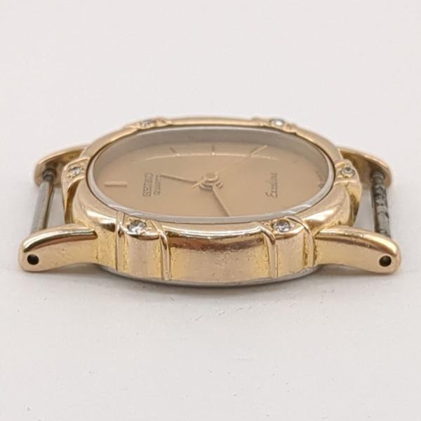 SEIKO（セイコー） エクセリーヌ 7321-5880 クオーツ 10KT×SS 6Pダイヤ