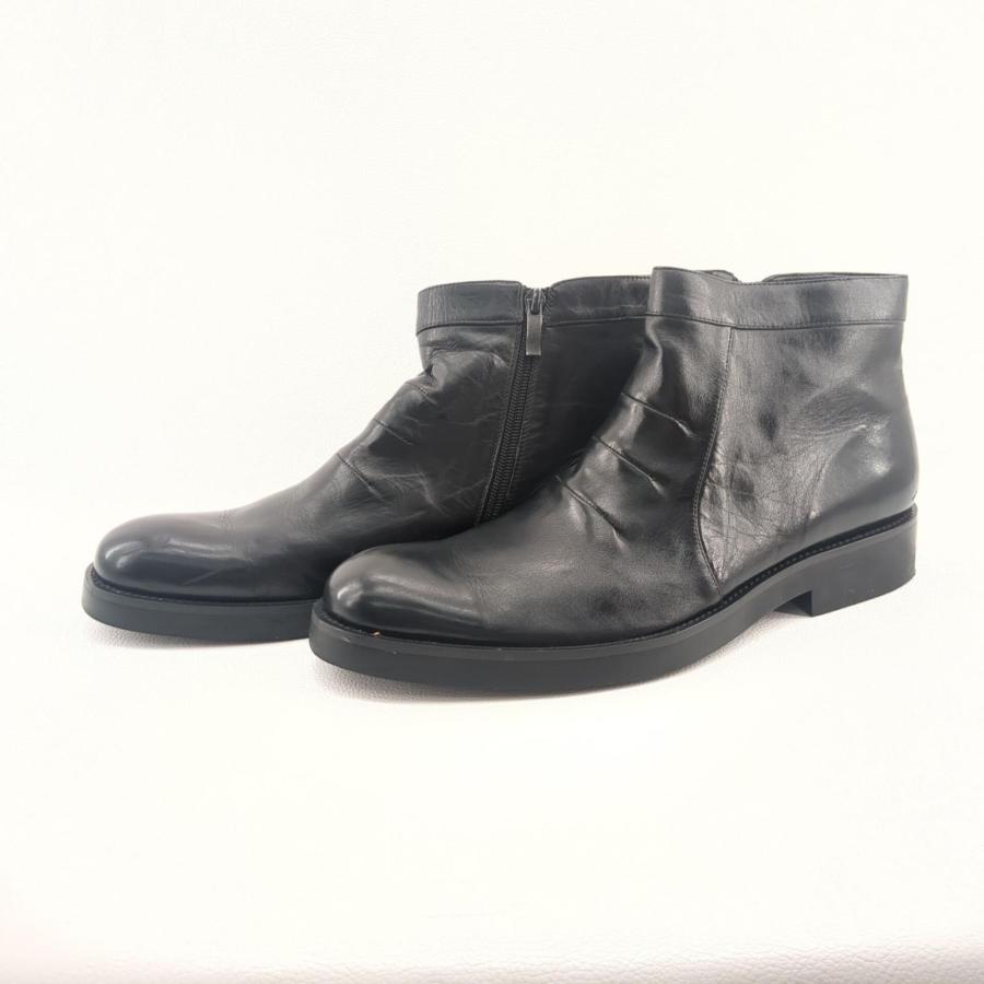 gucci グッチ サイドジップブーツ ブラック レザー 2025年最新】Yahoo
