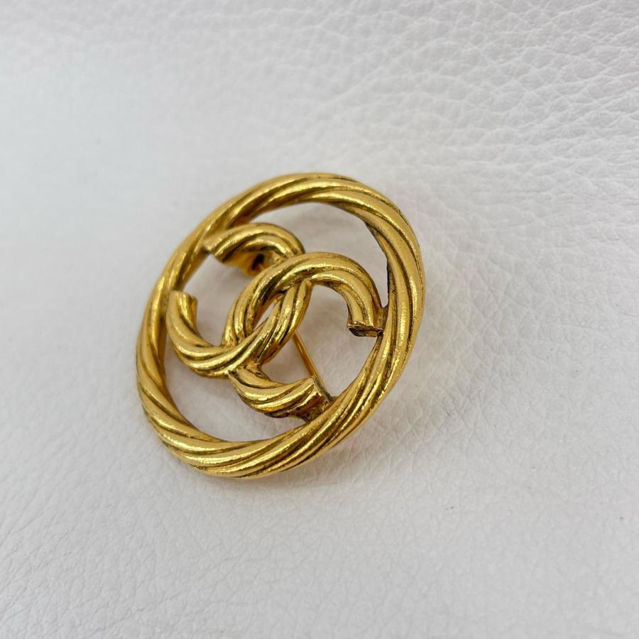 CHANEL（シャネル） ブローチ ココマーク サークル 水引モチーフ 