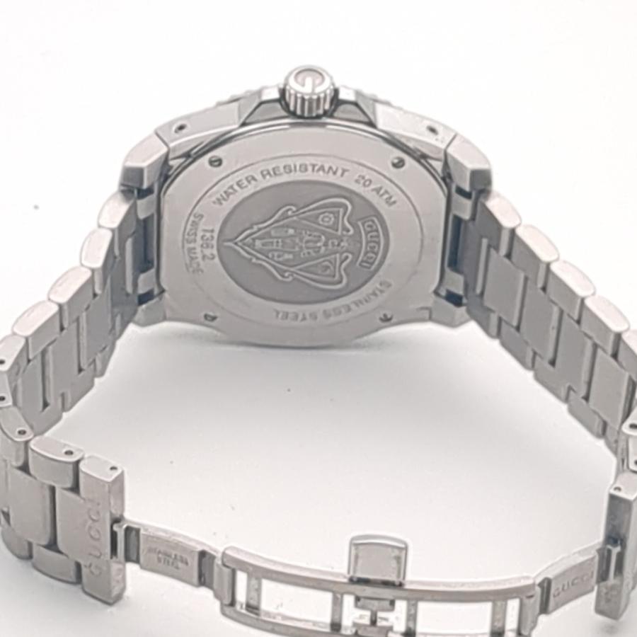 GUCCI（グッチ） ダイブ YA136212 クオーツ メンズ 腕時計 ブラック
