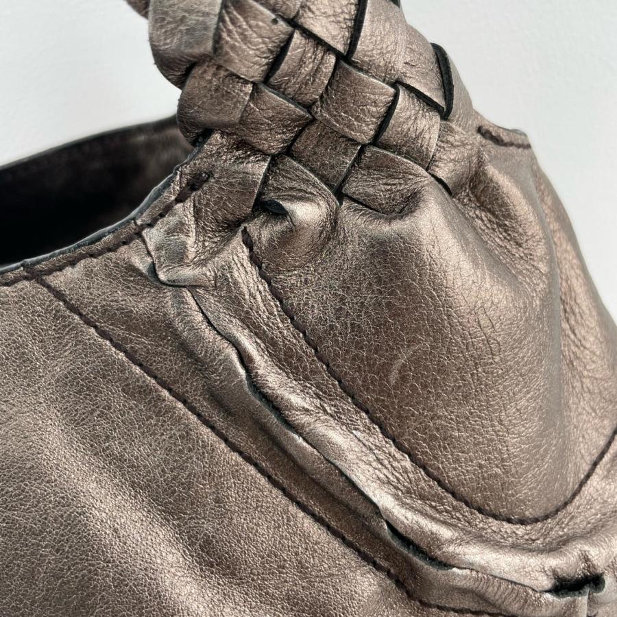 Salvatore Ferragamo ガンチーニ パンチング ハンドバッグ EZ-21 7889