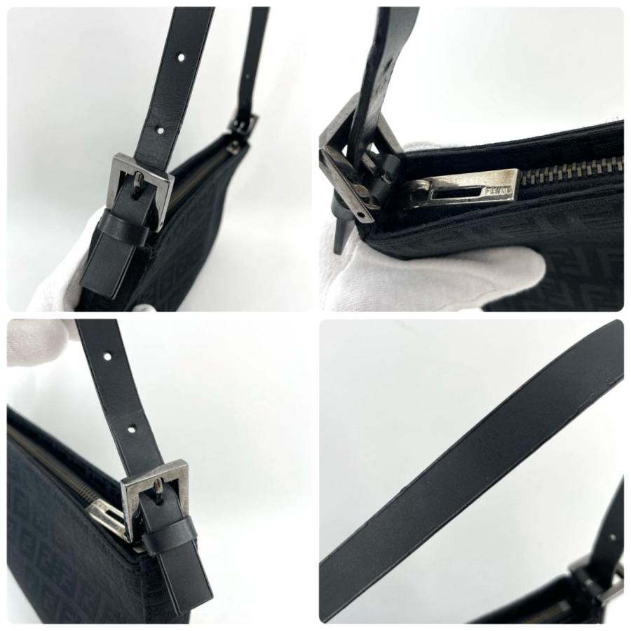 FENDI（フェンディ） ワンショルダーバッグ ズッキーノ ブラック