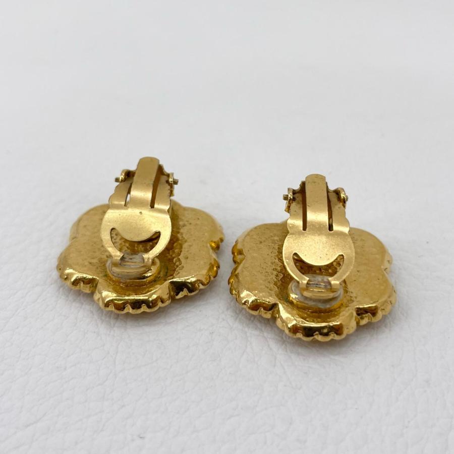 CHANEL（シャネル） イヤリング ココマーク 96A ゴールド フラワー 