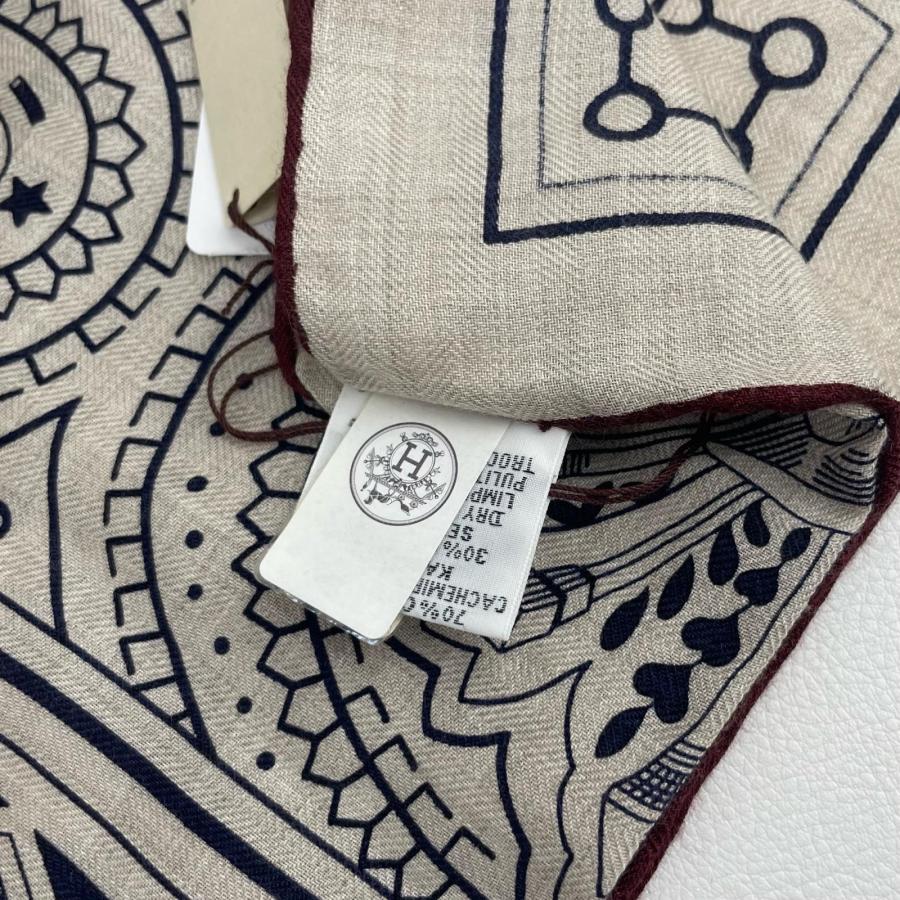 HERMES（エルメス） 未使用 希少カラー ストール カレ140 シュヴァル