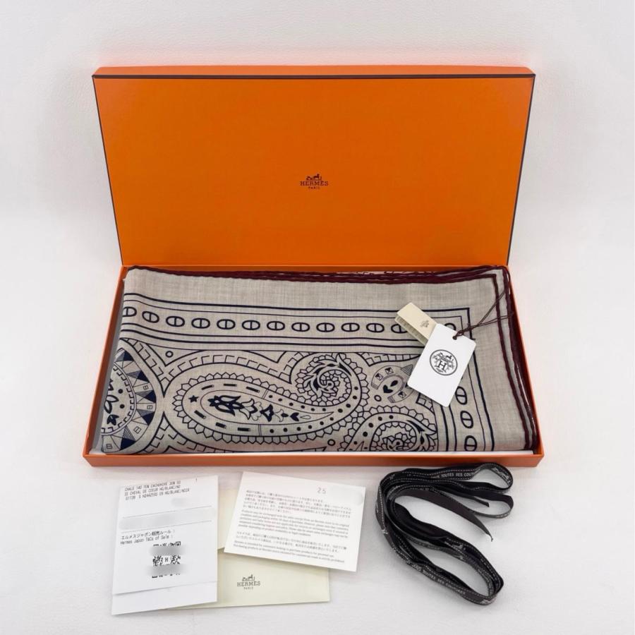 HERMES（エルメス） 未使用 希少カラー ストール カレ140 シュヴァル