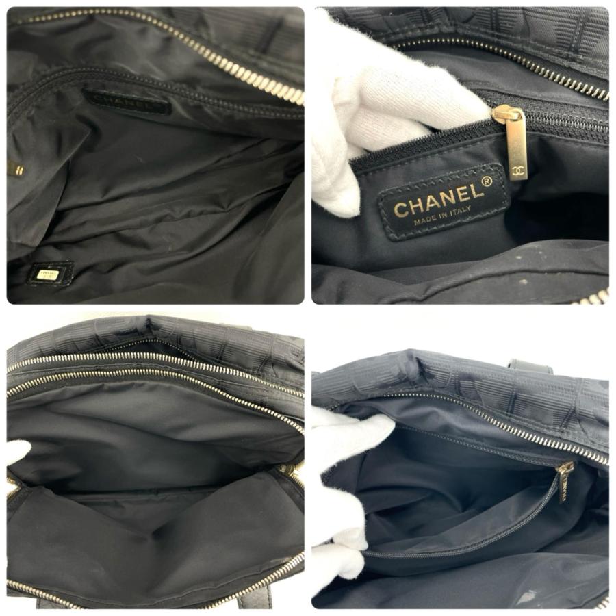CHANEL 2WAY バッグ　ブラック CHANEL（シャネル） CHANEL 2WAY ハンドバッグ ニュートラベルライン
