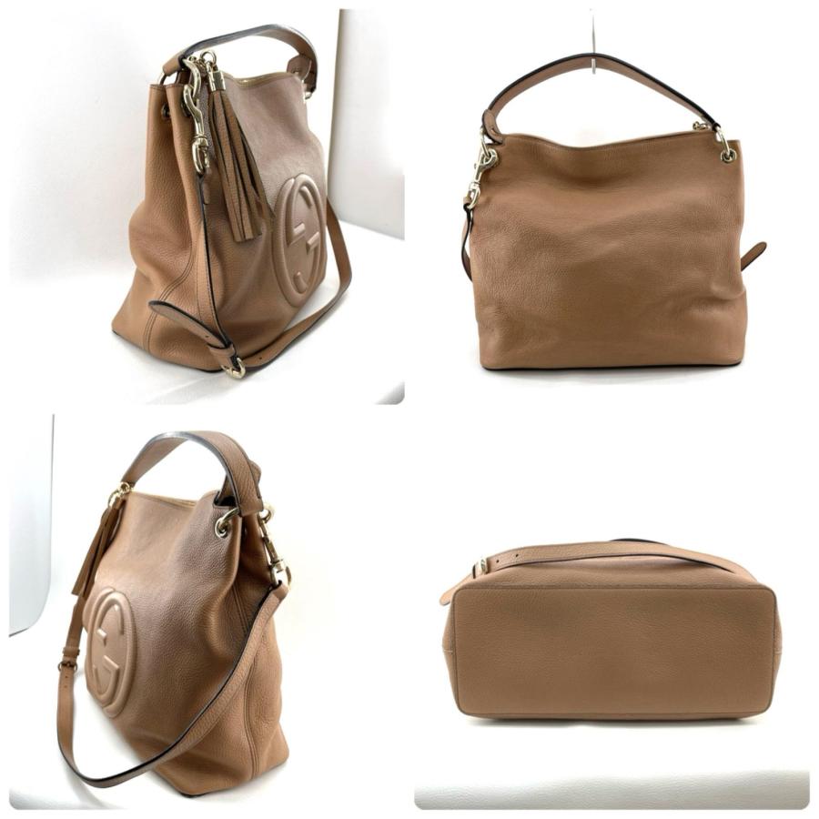 GUCCI（グッチ） 美品 ソーホー ショルダー 2WAYバッグ インター 