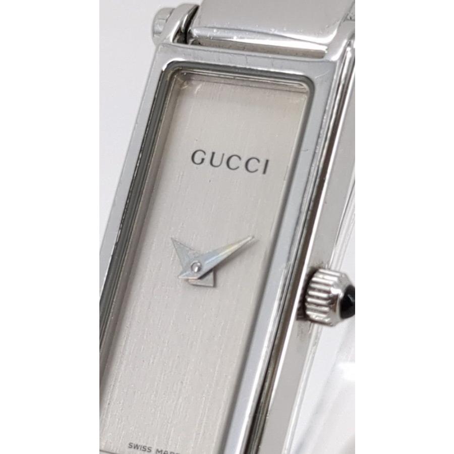 保証付 グッチ 1500L 腕時計 バングルウォッチ レディース クォーツ 稼働品 GUCCI ◆3107/SBS通り店｜pickupjapan｜06