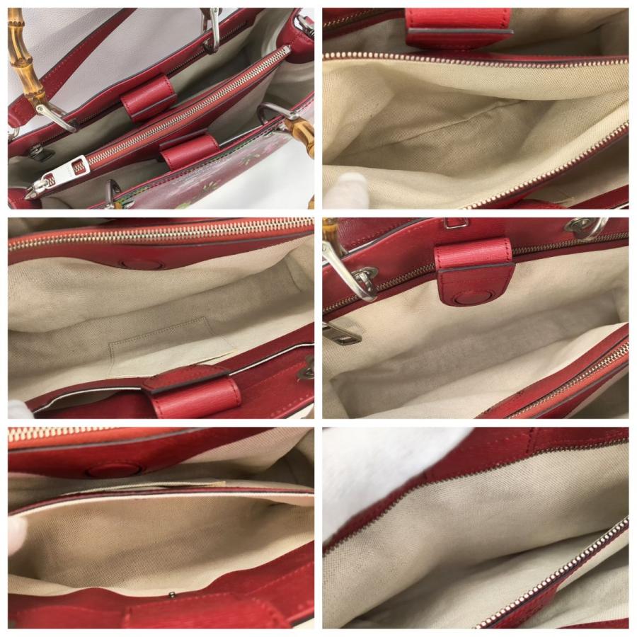 バンブー 送料無料】美品 GUCCI グッチ ブルームス 花柄 323660 バンブー 送料無料】美品 GUCCI グッチ ブルームス 花柄 323660