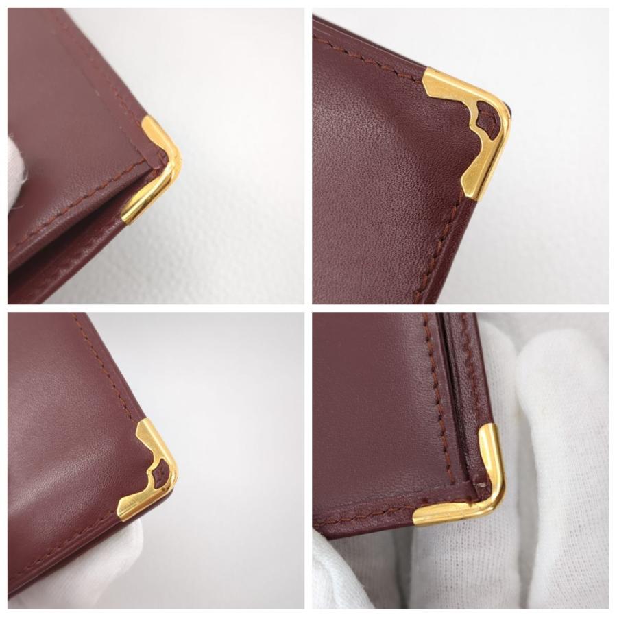 Cartier カルティエ 札入れ カード入れ 長財布 マストライン
