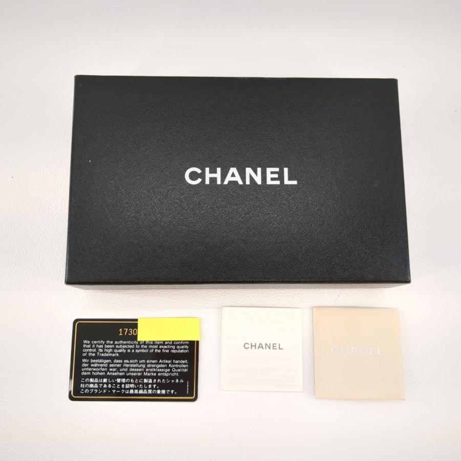 シャネル 財布 カメリア ブラック CHANEL ギャランティーカード付 