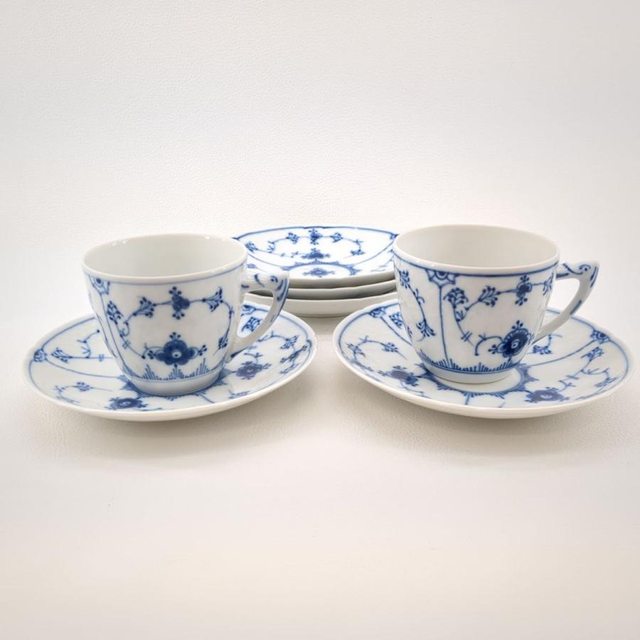 希少品】ビングオーグレンダール ブルーフルーテッド ハーフ