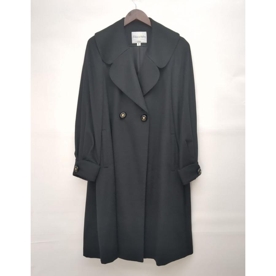 銀座マギー princess valley by maggy カシミアロングコート ブラック