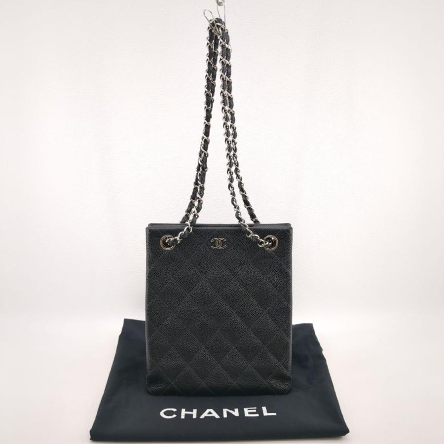 CHANEL 極美品】シャネル チェーンショルダー ハンドバッグ マトラッセ  
