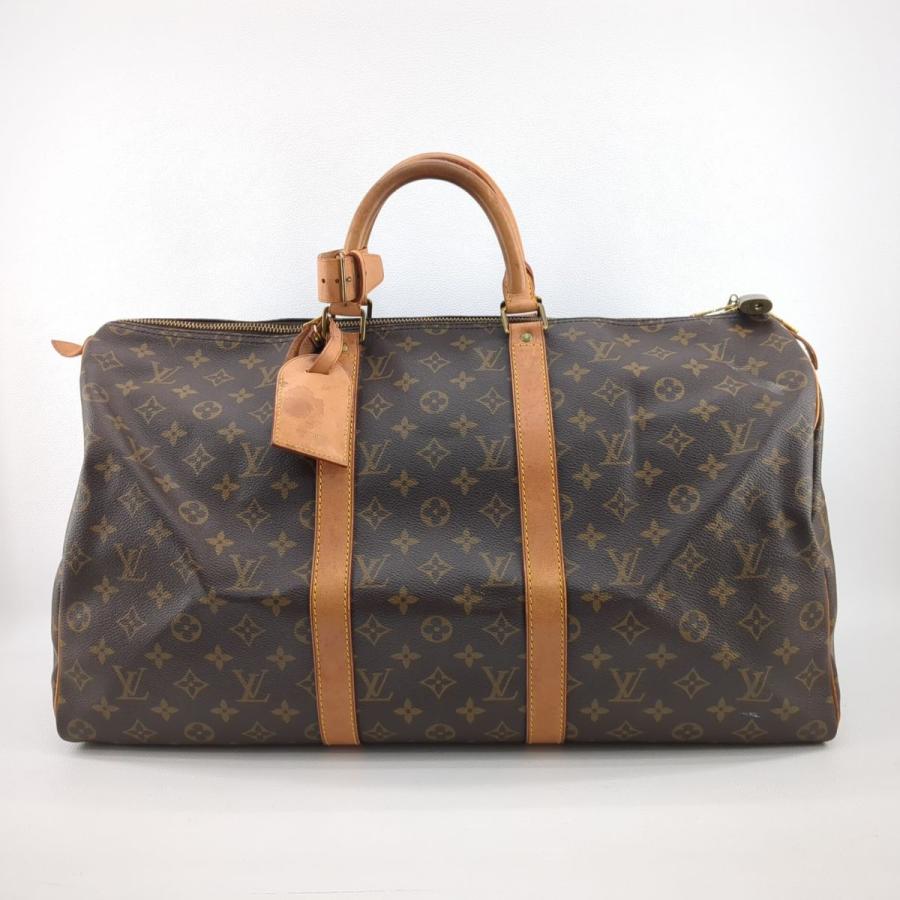 Louis Vuitton モノグラム ボストンバッグ　キーポル50 Louis Vuitton キーポル50 M41426 モノグラム ボストンバッグ ブラウン