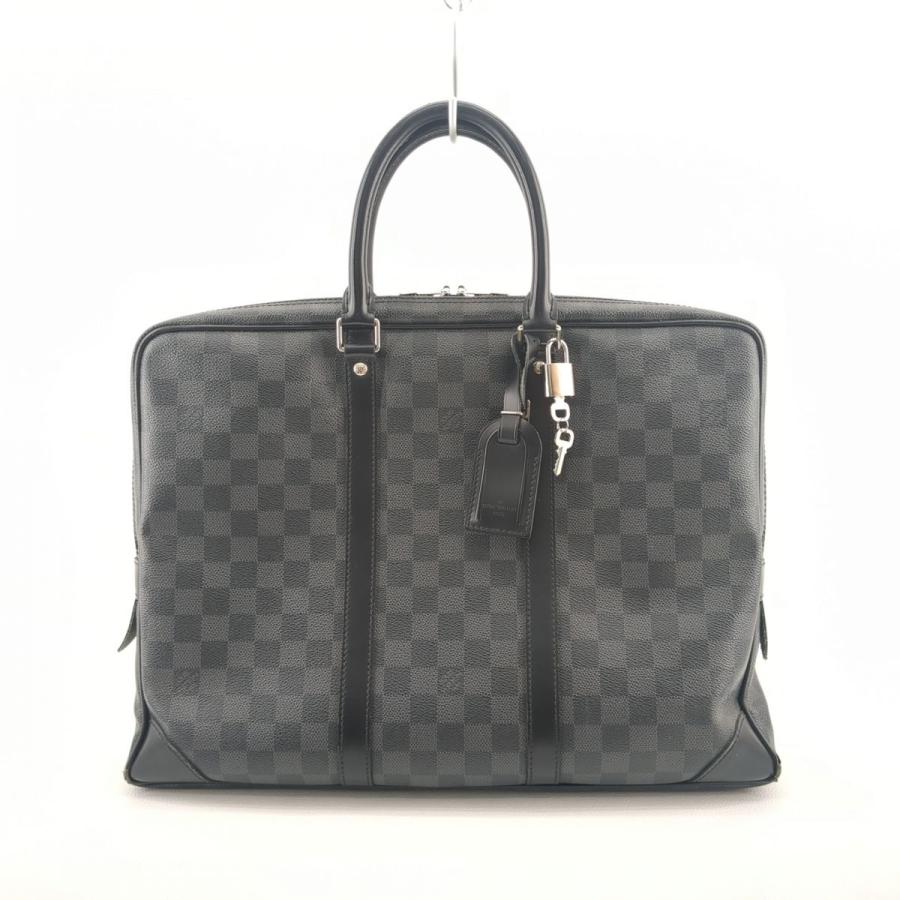 エノ LOUISVUITTON ダミエ ブリーフケース　ビジネスバッグ ルイヴィトン ビジネスバッグ ブリーフケース N41125 ダミエグラ