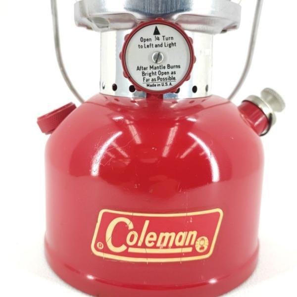 【中古品】コールマン ランタン 200A ホワイトボーダー 1971年8月 Coleman（コールマン） 整備済 200A ガソリンランタン ホワイト
