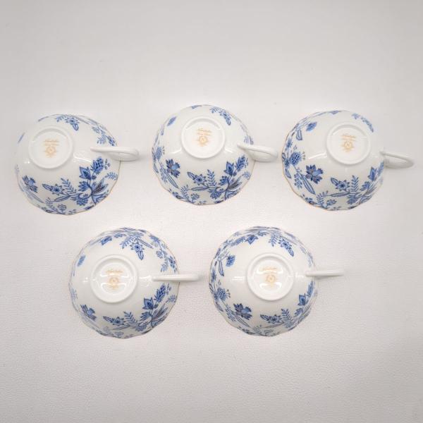 ノリタケ カップ＆ソーサー 5客セット ブルーソレンティーノ Noritake