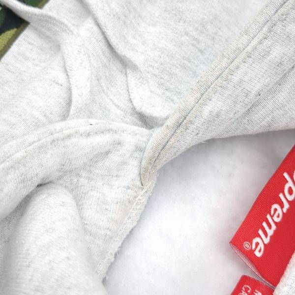 Supreme（シュプリーム） フードパーカー ライトグレー SIZE M