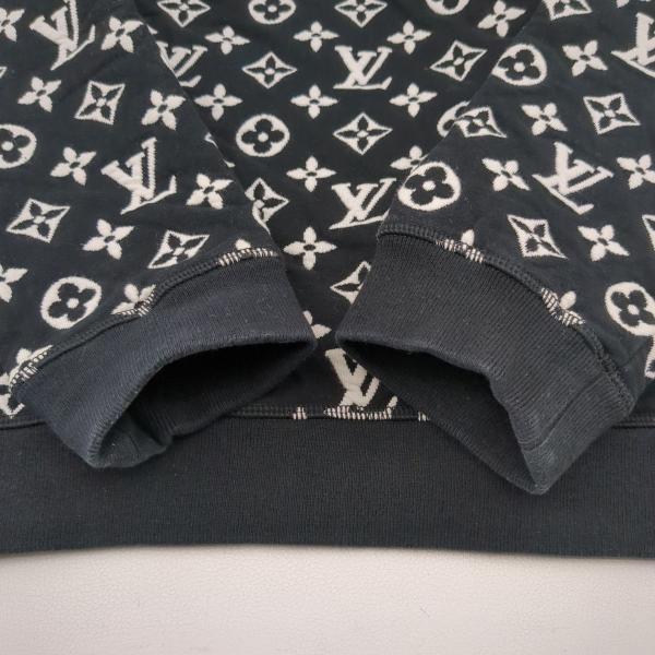 ルイヴィトン スウェット ブラック SIZE M フルモノグラム LOUIS