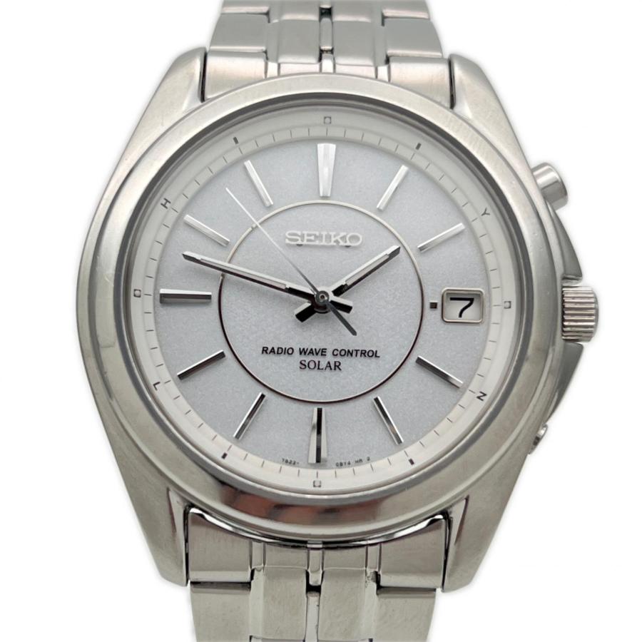 SEIKO（セイコー） 保証付 腕時計 7B22-0BC0 ソーラー電池 ステンレス