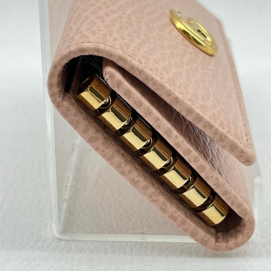 GUCCI（グッチ） 6連キーケース GGマーモント ピンク 456118.2149