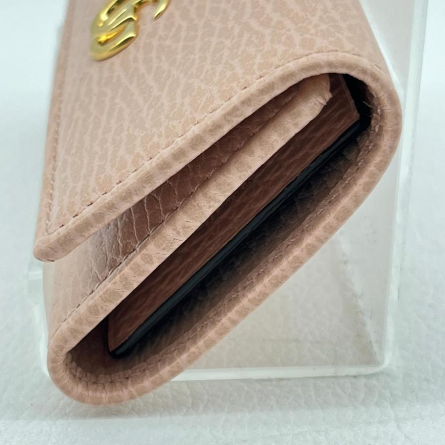 GUCCI（グッチ） 6連キーケース GGマーモント ピンク 456118.2149