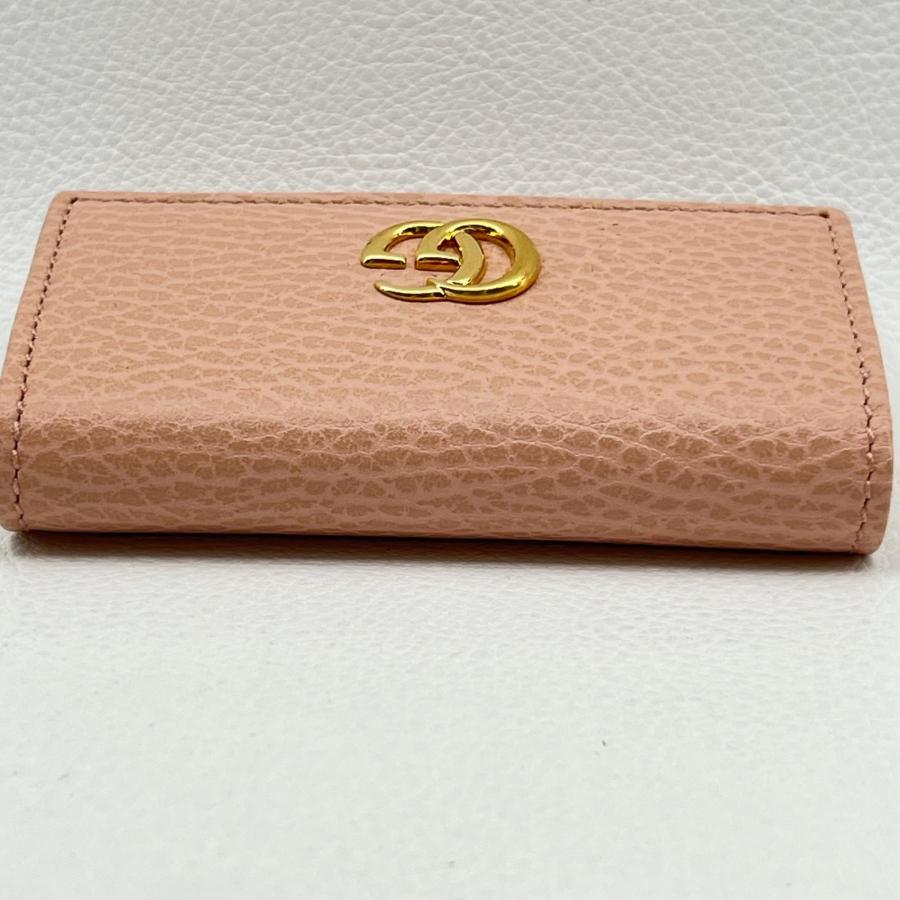 GUCCI（グッチ） 6連キーケース GGマーモント ピンク 456118.2149