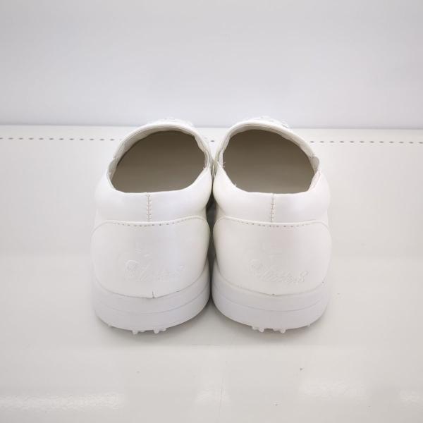 良品】GLITTER 8 グリッター HBK-001 ゴルフシューズ レディース 25.5