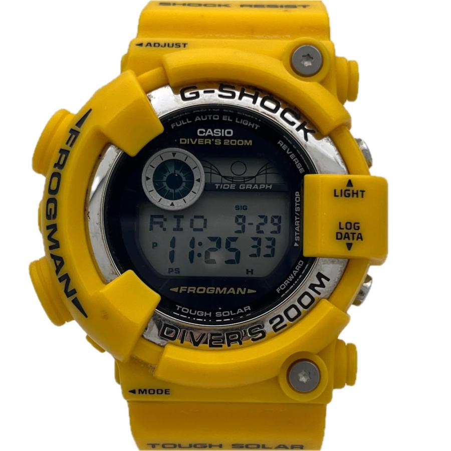 腕時計(デジタル) G-SHOCK/フロッグマン/GF-8250/限定/イエロー/黄蛙